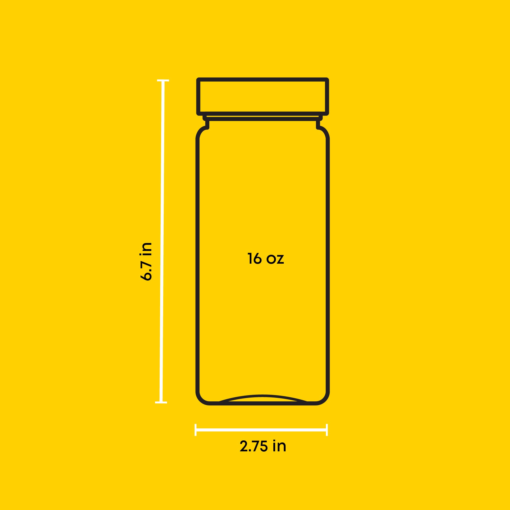 JoyJolt 16 oz Reusable Glass Bottles with Caps. Set of 8 Juicing Bottles With Lids and Juice Jars Labels. Glasses for Cold Brew Bottles  Smoothie